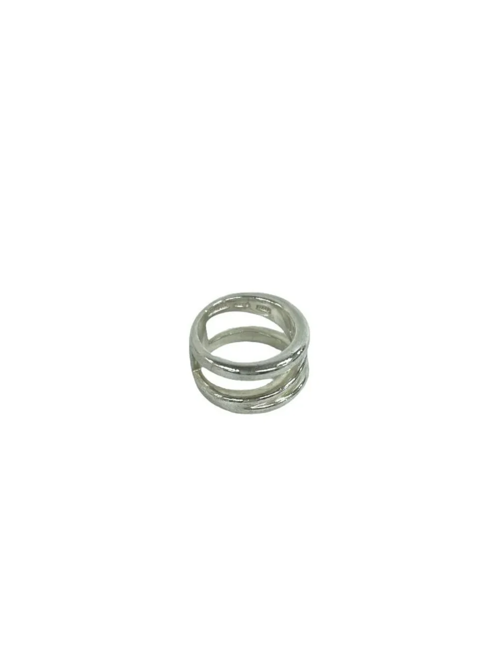 Tiffany & Co Diagonal Ring 925 Sterling Silver